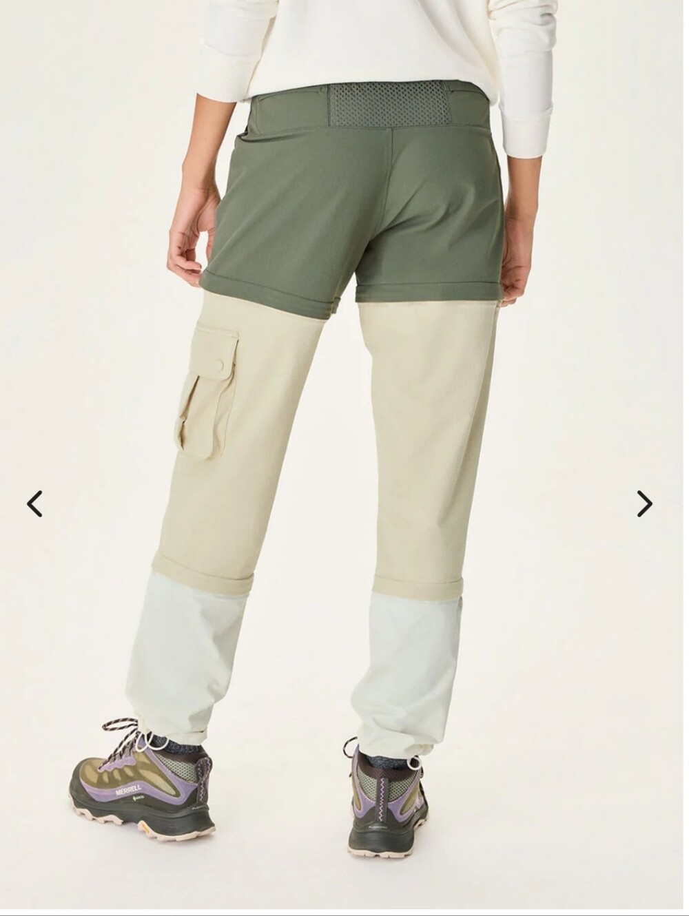 NWT Outdoor Voices Zip-Off RecTrek Pants S - Picture 2 of 10